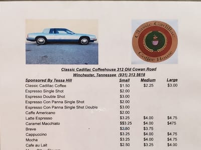 Classic Cadillac Coffee House