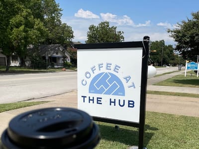 Coffee at the Hub