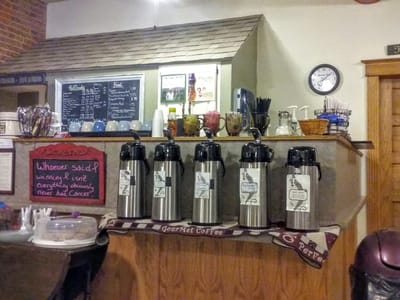 Coffee Corner at Highby Outdoors