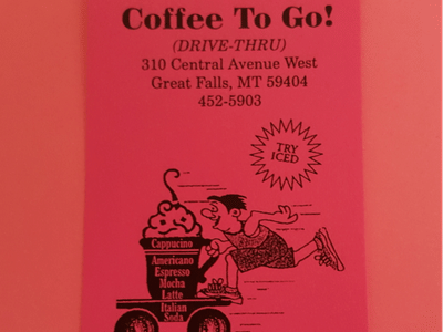 Coffee To Go-Drive Thru