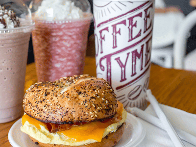 Coffee Tyme At The Beach