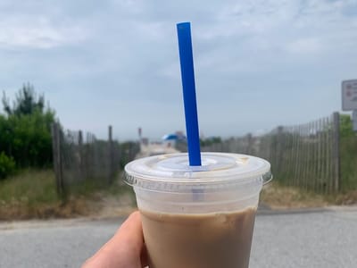 Coffee Tyme At The Beach