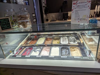 Contra Costa Coffee featuring Ginger's Gelato