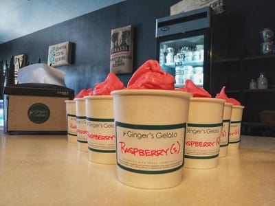 Contra Costa Coffee featuring Ginger's Gelato