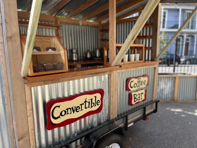 Convertible Coffee Bar