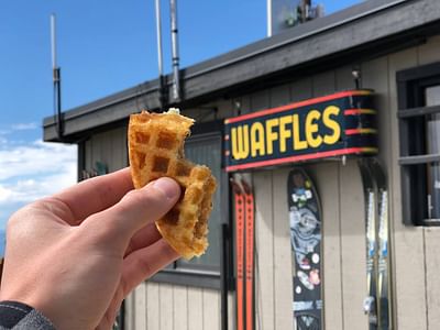 Corbet's Cabin Top of the World Waffles
