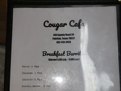 Cougar Cafe