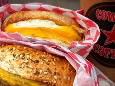 Cowboy Coffee at the Coffee Barn