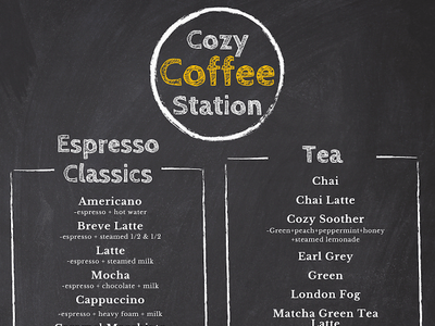 Cozy Coffee Station - Allen