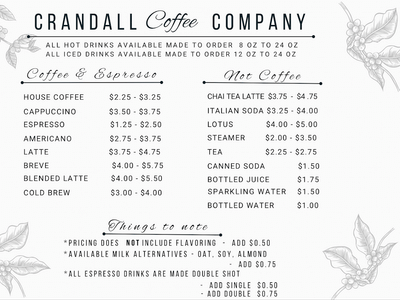 Crandall Coffee Colville
