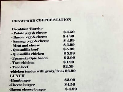 Crawford Coffee Station