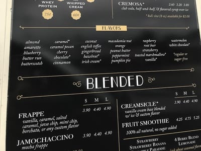 Cream & Coffee - Drive Thru