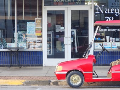 Crosswalk at the Schmitz