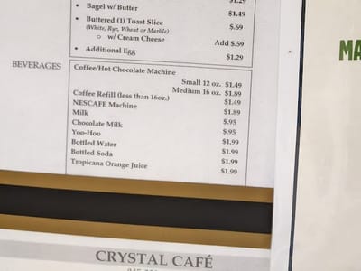 Crystal cafe