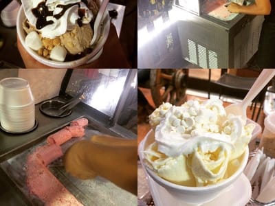 Cups & Rolls Pan Fried Ice Cream