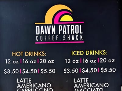 Dawn Patrol Coffee Shack