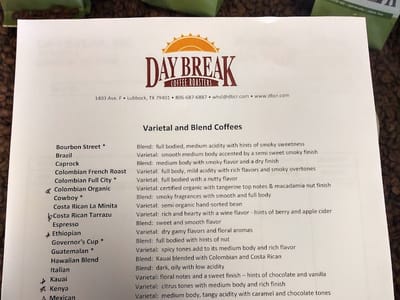 Day Break Coffee Roasters