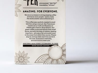 De Fer Coffee & Tea @ Market Square