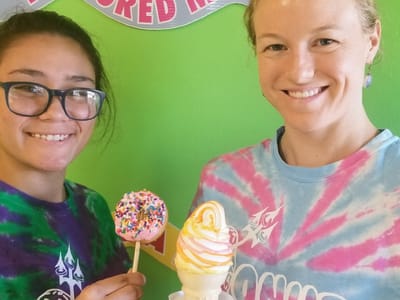 Donutz On a Stick and Ice Cream