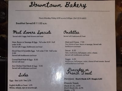 Downtown Cafe and Bakery