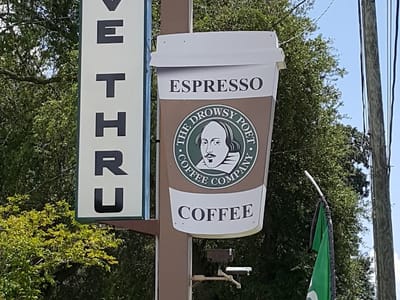 Drowsy Poet at Airport