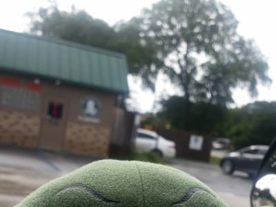 Drowsy Poet at Airport