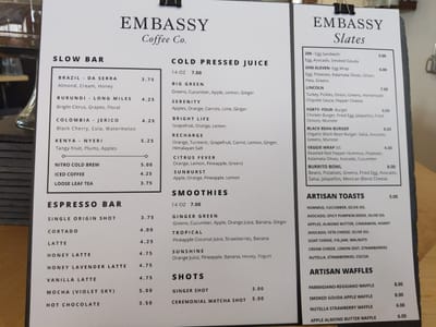 Embassy Coffee - Goshen