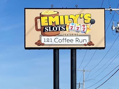 Emily's Slots and 121 Coffee Run Lounge