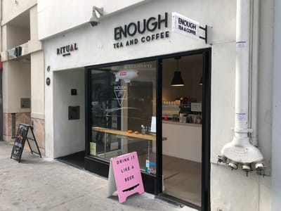 ENOUGH TEA AND COFFEE