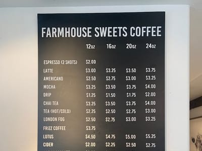 Farmhouse Sweets Cafe & Bakery