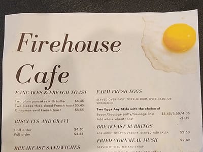 Firehouse Cafe