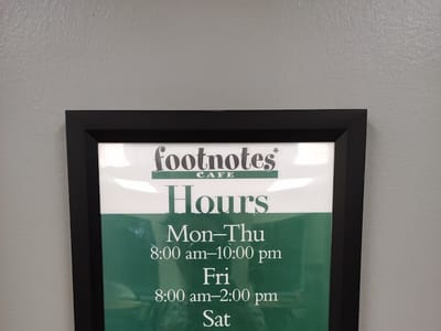 Footnotes Cafe