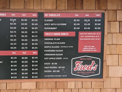 Fred's Coffee & Donuts