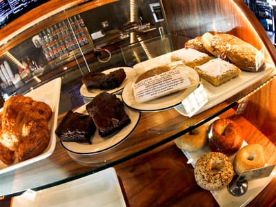 French Press Coffee and Crepes