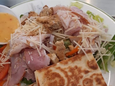 Fruition Cafe - Grilled Paninis, home made salads, and fruit.Vege, juice with power up Smoothies