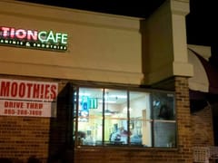 Fruition Cafe - Grilled Paninis, home made salads, and fruit.Vege, juice with power up Smoothies