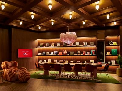 Funny Library Coffee Shop