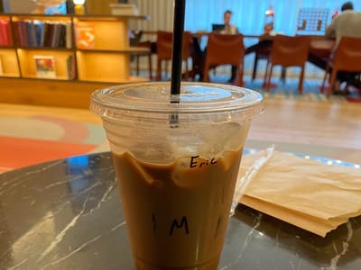 Funny Library Coffee Shop