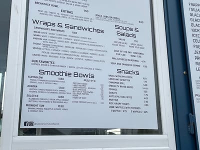 Glacier Grind Coffee, LLC - Van Horn