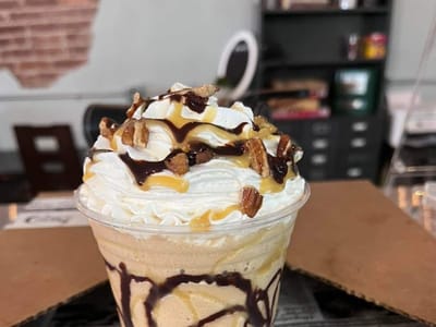 Good News Coffee Cafe (in the old Heavener Ledger building)