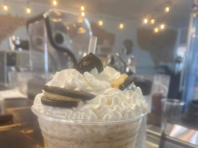 Good News Coffee Cafe (in the old Heavener Ledger building)