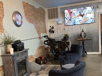 Good News Coffee Cafe (in the old Heavener Ledger building)