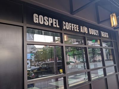 Gospel Coffee and Boozy Treats