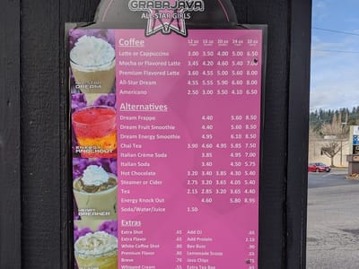 Grabajava Espresso All Star Girls