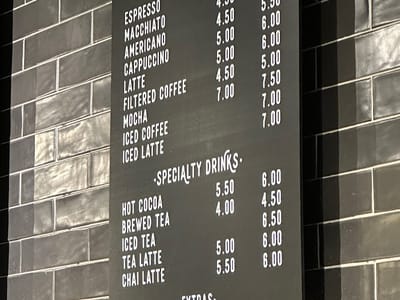 Gustos Coffee Terminal B