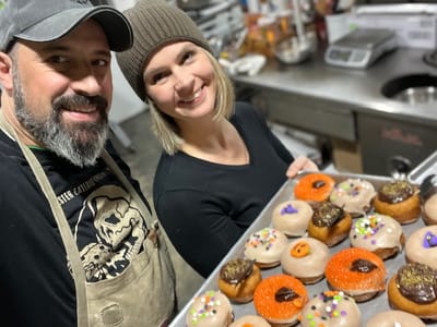 Half Moon Rondout Cafe Coffee and Donuts