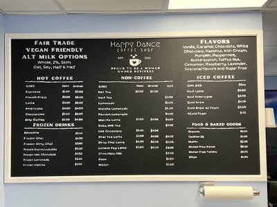 Happy Dance Coffee Shop