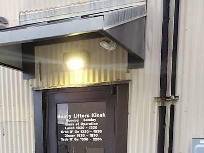 Heavy Lifters Kiosk