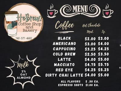 HeBrew's Coffee Shop and Bakery