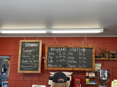 Highland Station Coffee Shop